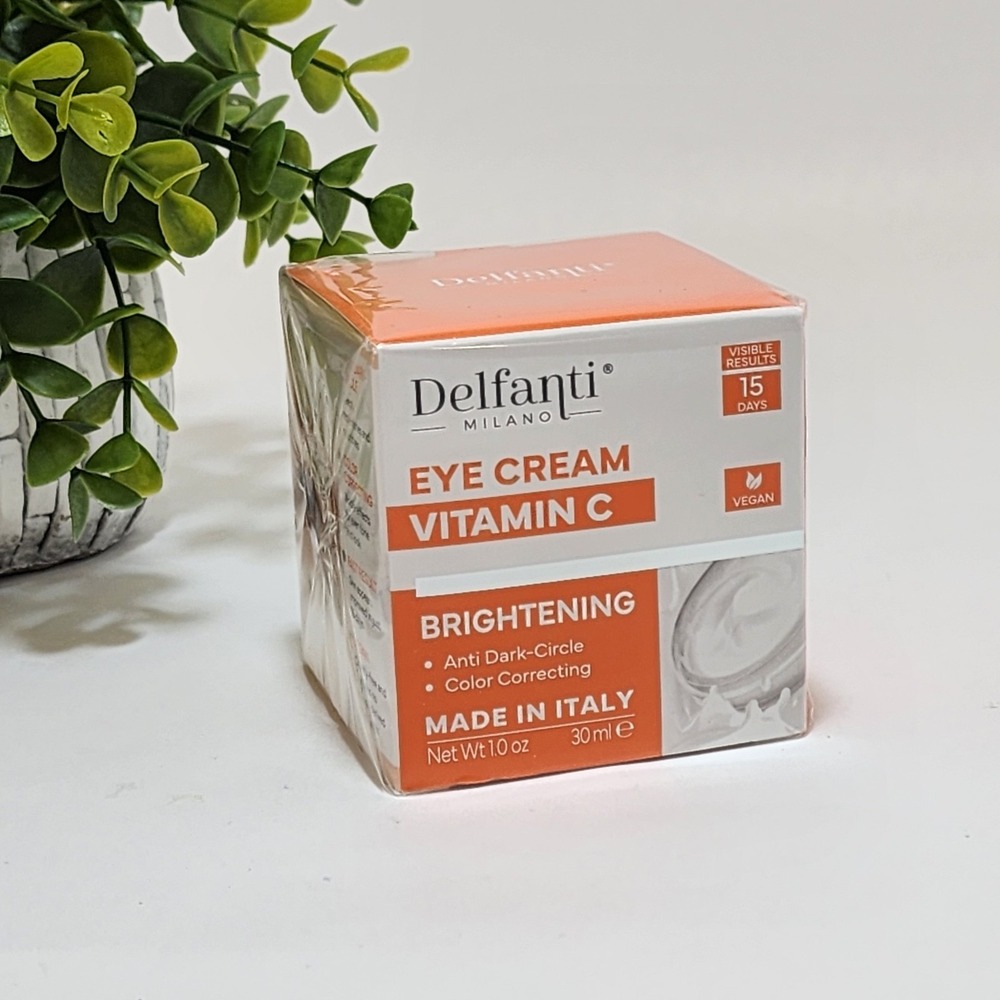 Delfanti Milano Eye Cream Vitamin C Brightening Dark Circles & Color Correcting